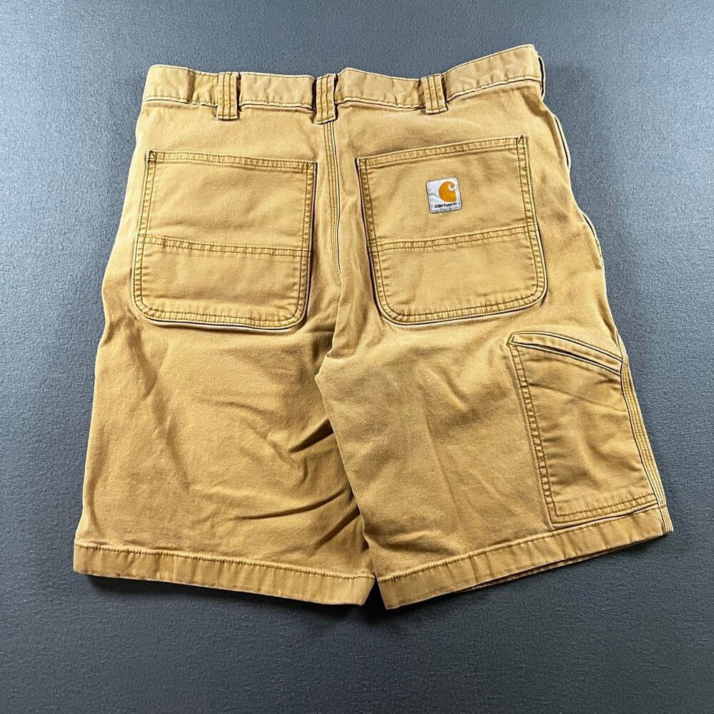 Carhartt Men's Tan and Brown Shorts